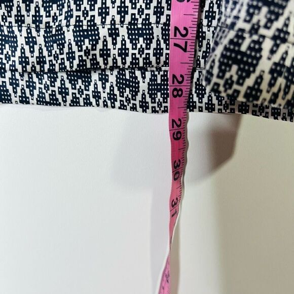 Derek Lam 10 Crosby Black White Silk Button Long-sleeve Top Pockets NWT - Picture 8 of 13